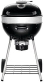 Napoleon Professional 22 PRO22K-LEG-3 Charcoal Kettle Grill, 360 sq-in Primary Cooking Surface, Black, Steel Body