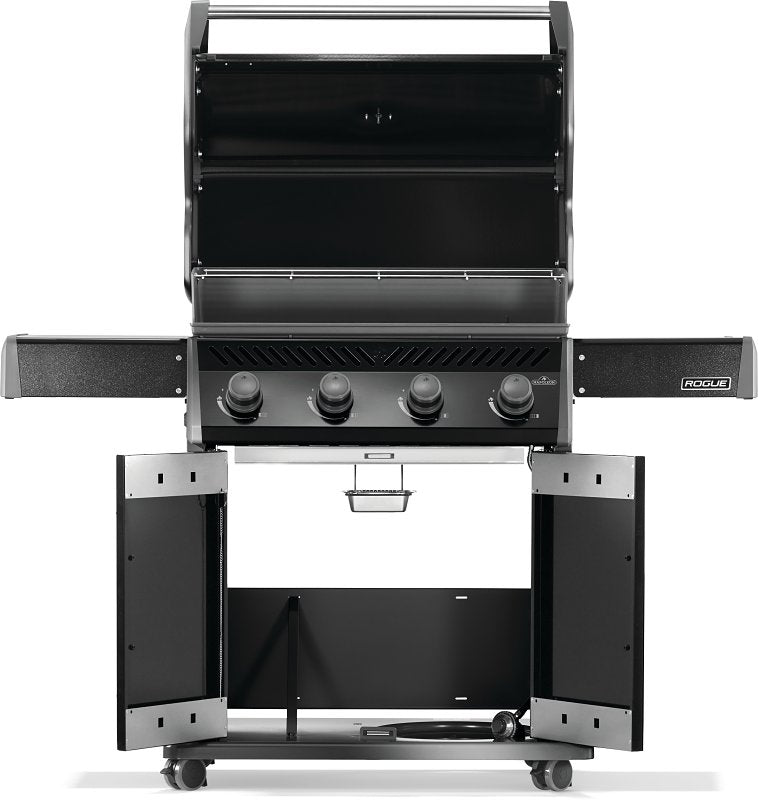 Napoleon Rogue 525 Series R525PK-2-SS Gas Grill, 48,000 Btu/hr BTU, Propane, 4-Burner, Smoker Included: Yes