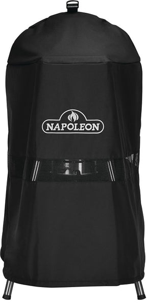 Napoleon 61914 Grill Cover, 42-29/32 in W, 46 in D, 25-19/32 in H, Polyester, Black