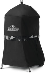 Napoleon 61915 Grill Cover, 46.65 in W, 43.7 in D, Polyester, Black