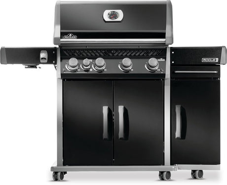 Napoleon Rogue Pro Series 68009 Under Grill Storage Cart, 20 in OAL, 14 in OAW, 31 in OAH, Black, Gloss, Locking Caster