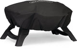 Napoleon TravelQ Series 61286 Grill Cover, 31 in W, 21 in D, 15 in H, Vinyl, Gray