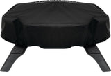 Napoleon TravelQ Series 61286 Grill Cover, 31 in W, 21 in D, 15 in H, Vinyl, Gray