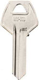 Hy-Ko 11010CO97 Key Blank, Brass, Nickel, For: Corbin/Russwin Cabinet, House Locks and Padlocks, Pack of 10