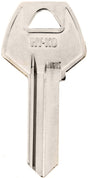 Hy-Ko 11010CO97 Key Blank, Brass, Nickel, For: Corbin/Russwin Cabinet, House Locks and Padlocks, Pack of 10