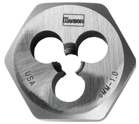 Irwin Hanson 9727 Metric Die, M6-1 Thread, Fine Thread, Right Hand Thread, HCS