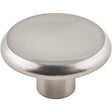 KasaWare K063SN-4 Cabinet Knob, 1-3/16 in Projection, 1-1/2 in Dia, Zinc, Satin Nickel, 4/PK