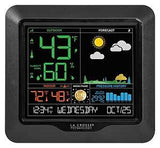 La Crosse 308-1416 Weather Station with Backlight and Barometric Pressure, Battery, 10 to 99 % Humidity Range