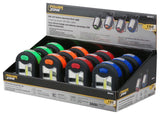 PowerZone 12600 COB Work Light with Stand, 2-Lamp, LED Lamp, 150 Lumens, Red/Blue/Orange/Green, Pack of 12