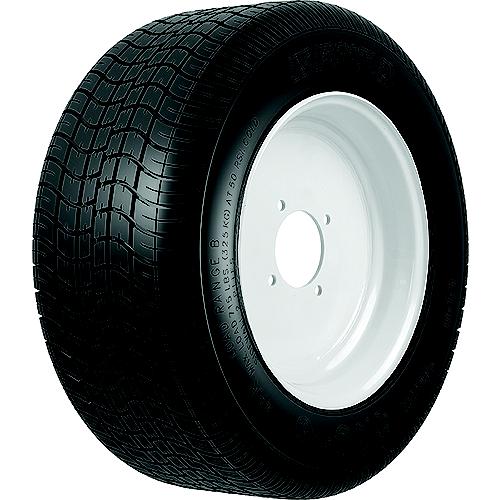 Loadstar Wide Profile Tire and Wheel (Rim) Assembly K399, 205/65-10 Bias (Replaces 20.5x8-10)