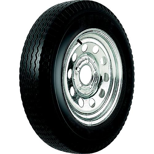 Loadstar Bias Tire and Wheel (Rim) Assembly  530-12 5 Hole 4 Ply
