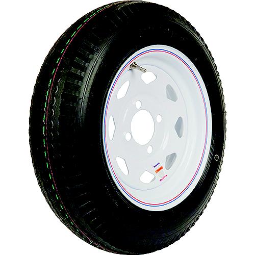 Loadstar Bias Tire and Wheel (Rim) Assembly  530-12 4 Hole 6 Ply