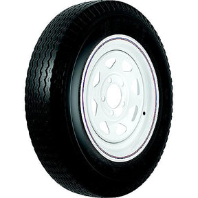 Loadstar Bias Tire and Wheel (Rim) Assembly  530-12 5 Hole 4 Ply