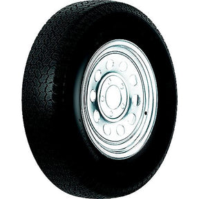 Loadstar Bias Tire and Wheel (Rim) Assembly ST205/75D-14 5 Hole C Ply