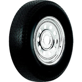 Loadstar Bias Tire and Wheel (Rim) Assembly ST205/75D-14 5 Hole C Ply