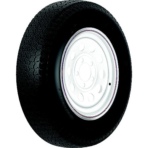 Loadstar Bias Tire and Wheel (Rim) Assembly ST215/75D-14 5 Hole C Ply