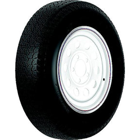 Loadstar Bias Tire and Wheel (Rim) Assembly ST215/75D-14 5 Hole C Ply