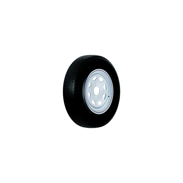 Loadstar Bias Tire and Wheel (Rim) Assembly ST175/80D-13 5 Hole B Ply