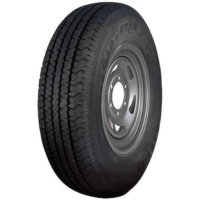 Loadstar ST Radial Tire and Wheel (Rim) Assembly ST225/75R-15 6 Hole D Ply