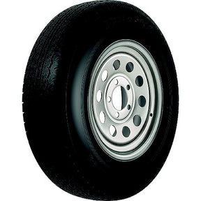 Loadstar Tire and Wheel (Rim) Assembly KR03, ST205/75R15 5 Hole C Ply, Silver, Modular