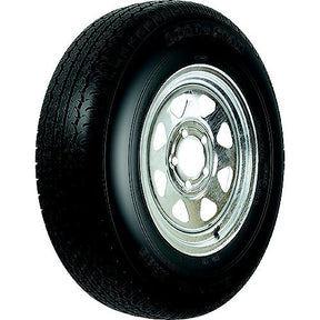 Loadstar Radial Tire and Wheel (Rim) Assembly ST215/75R-14 5 Hole C Ply