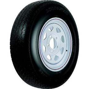 Loadstar Radial Tire and Wheel (Rim) Assembly ST215/75R-14 5 Hole C Ply