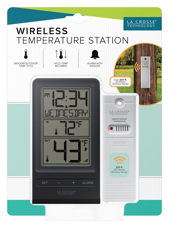 La Crosse WS-9160U-IT-CBP Weather Station, -39.8 to 139.8 deg F, Digital Display