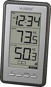 La Crosse WS-9160U-IT-CBP Weather Station, -39.8 to 139.8 deg F, Digital Display