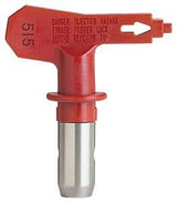 Titan 662-515 Paint Sprayer Tip, 10 to 12 in W Fan, Red, 0.015 in Tip, Tungsten Carbide