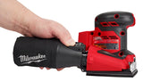 Milwaukee 2649-20 Orbital Sheet Sander, Tool Only, 18 V, 4-1/2 x 5-1/2 in Pad/Disc, 11,000 to 13,000 opm Load Speed