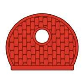 Hy-Ko KB134-275 Key Cap, Plastic