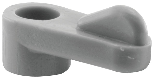 Make-2-Fit PL 7739 Window Screen Clip with Screw, 1/16 in D Dimensions, Plastic, Gray, 12/PK