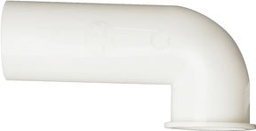 Plumb Pak PP855-78 Disposal Drain Elbow, Plastic, White, For: InSinkErator Disposals