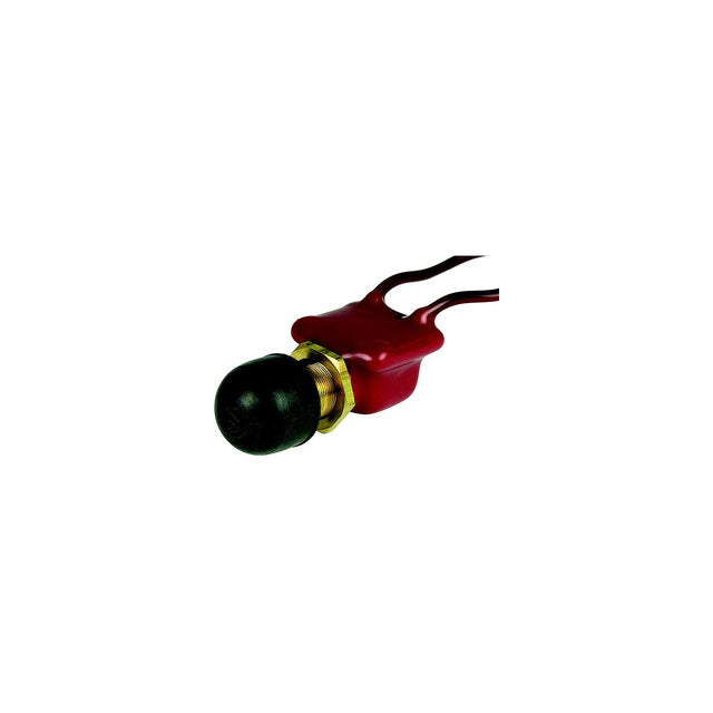 BEP 1001506 PVC Coated Push Button Switch With Cap, Off/(On)