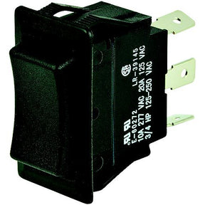 BEP 1001704 Rocker Switch, Off-On, SPST, 1/4" Blade Terminals