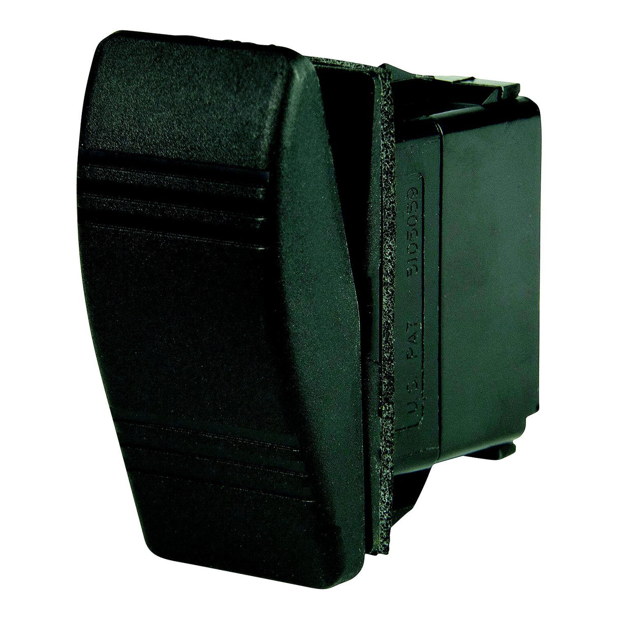 BEP 1001802 Weather Resistant Contura Rocker Switch, Off-(On), SPST, 1/4" Blade Terminals
