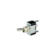 BEP 1002001 Chrome Plated Toggle Switch, On-Off-On, SPDT, 1/4" Blade Terminals