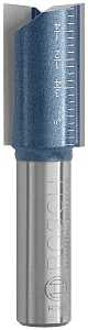 Bosch 85265MC Router Bit, 3/4 in Dia Cutter, 1-1/4 in L Cutting, 2-7/8 in OAL, 1/2 in Dia Shank, 2-Cutter, Steel