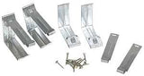 Amerimax 15020 Fascia Bracket, 4 in L, 4-1/4 in W, 1-1/2 in H, Steel, Galvanized