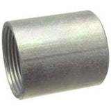 Halex 64012 Rigid Conduit Coupling, 1-1/4 in Threaded, 1.86 in OD, Steel, Galvanized