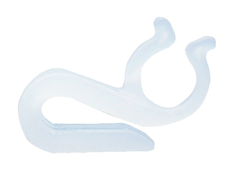 Adams 5150-99-1040 Mighty Light Clip, Polypropylene, White, Pack of 12