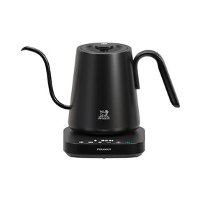 Peugeot Brest Series PB-EK231 Electric Kettle, 0.8 L, 1200 W, Stainless Steel, Matte Black, 200 mm L, 196 mm W, 290 mm H