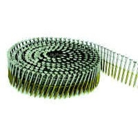 Bostitch AC8DRSS Siding Nail, Wire Weld Collation, 2-1/2 in L, Stainless Steel, Ring Shank