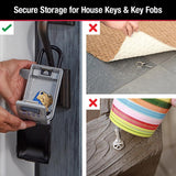 Master Lock 2.88 in. W Metal 4-Digit Combination Lock Box