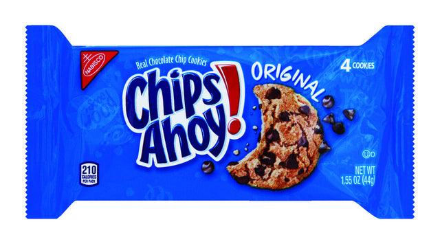 Nabisco Chips Ahoy Chocolate Chip Cookies 1.55 oz Packet, Pack of 10