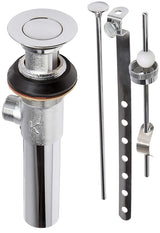 Plumb Pak PP820-77 Lavatory Pop-Up Assembly, 1-1/4 in Connection, Brass, Chrome-Plated