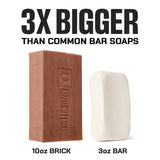 Duke Cannon Bourbon Oak Barrels + Aged Spirits Scent Bar Soap 10 oz 1 pk