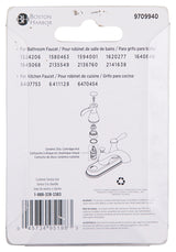 Boston Harbor A507103N-OBF1 Ceramic Disc Faucet Cartridge, W3/16-24 Connection, Plug-In, Brass/Ceramic/Plastic