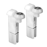 Prime-Line B 543 Roller Assembly, 11/16 in Dia Roller, Polyethylene Roller, Convex Roller, 5/8 in W, 2-3/8 in H, Nylon