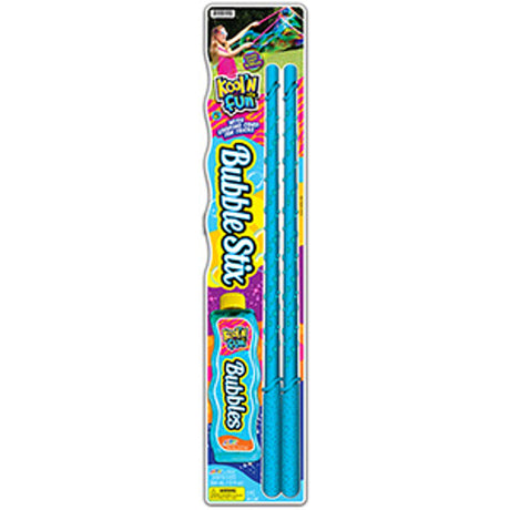 Ja-Ru Kool'N Fun Bubble Set with Wand Assorted 3 pc, Pack of 6
